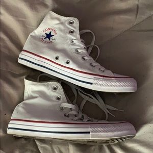 White high top converse